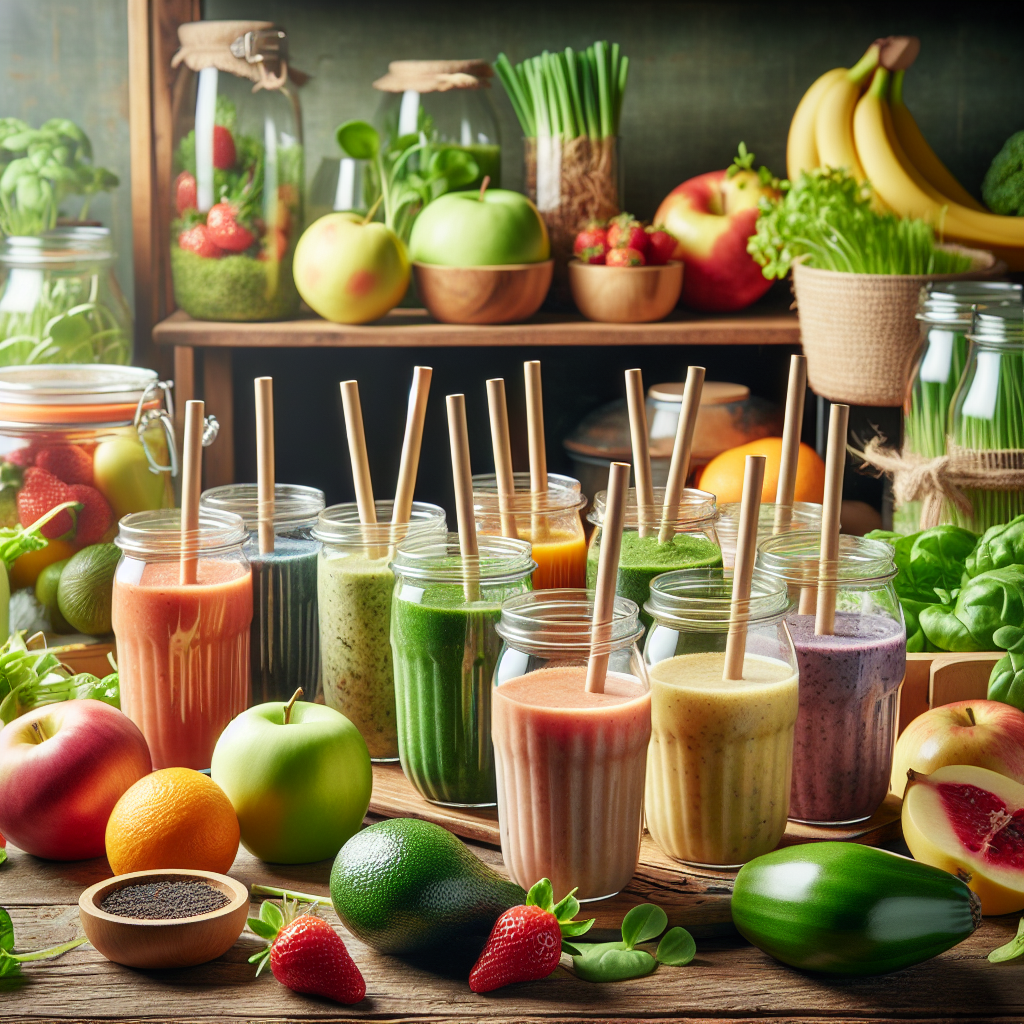 Read more about the article Grüne Energie im Glas: nachhaltige Smoothies